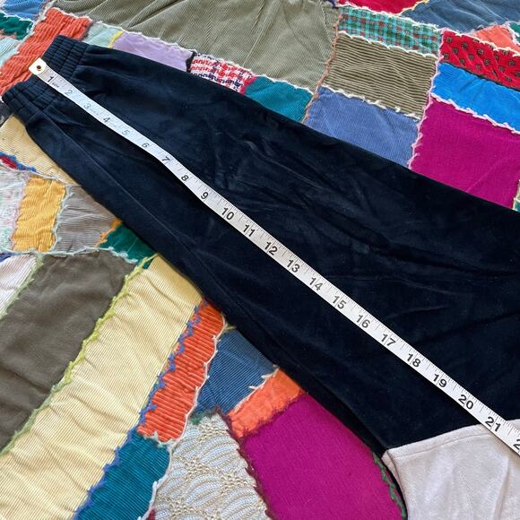 Y2K Ultra Soft Black w/ Cream Stripes Full Zip Track Jacket Large - Picture 5 of 5